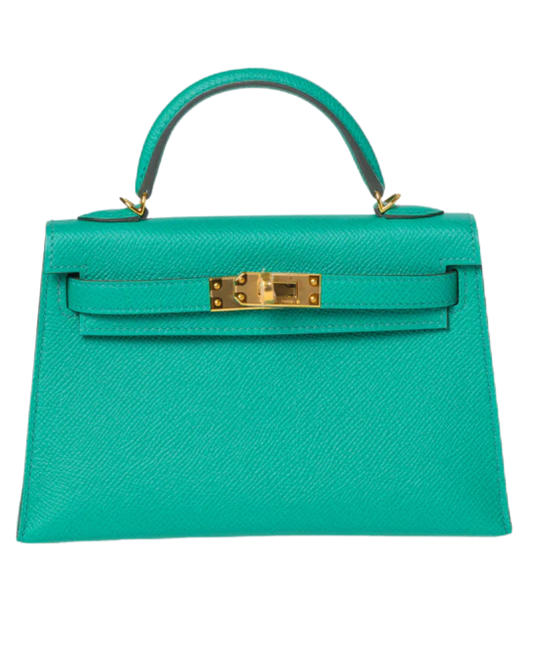 Kelly 20 Vert Jade in Epsom Leather with Gold Hardware
